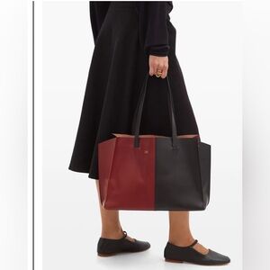 Mansur Gavriel Black glove leather Mary Jane size 7-7.5 flats